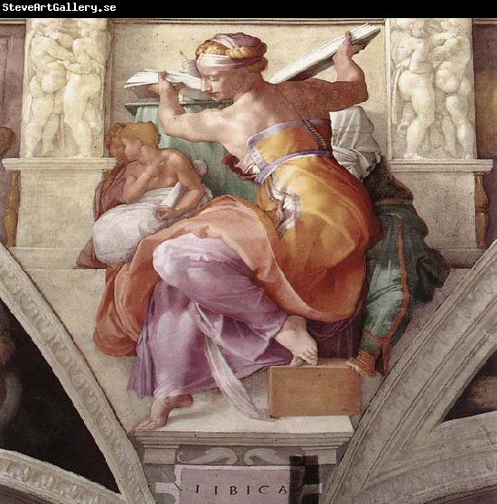 Michelangelo Buonarroti The Libyan Sibyl